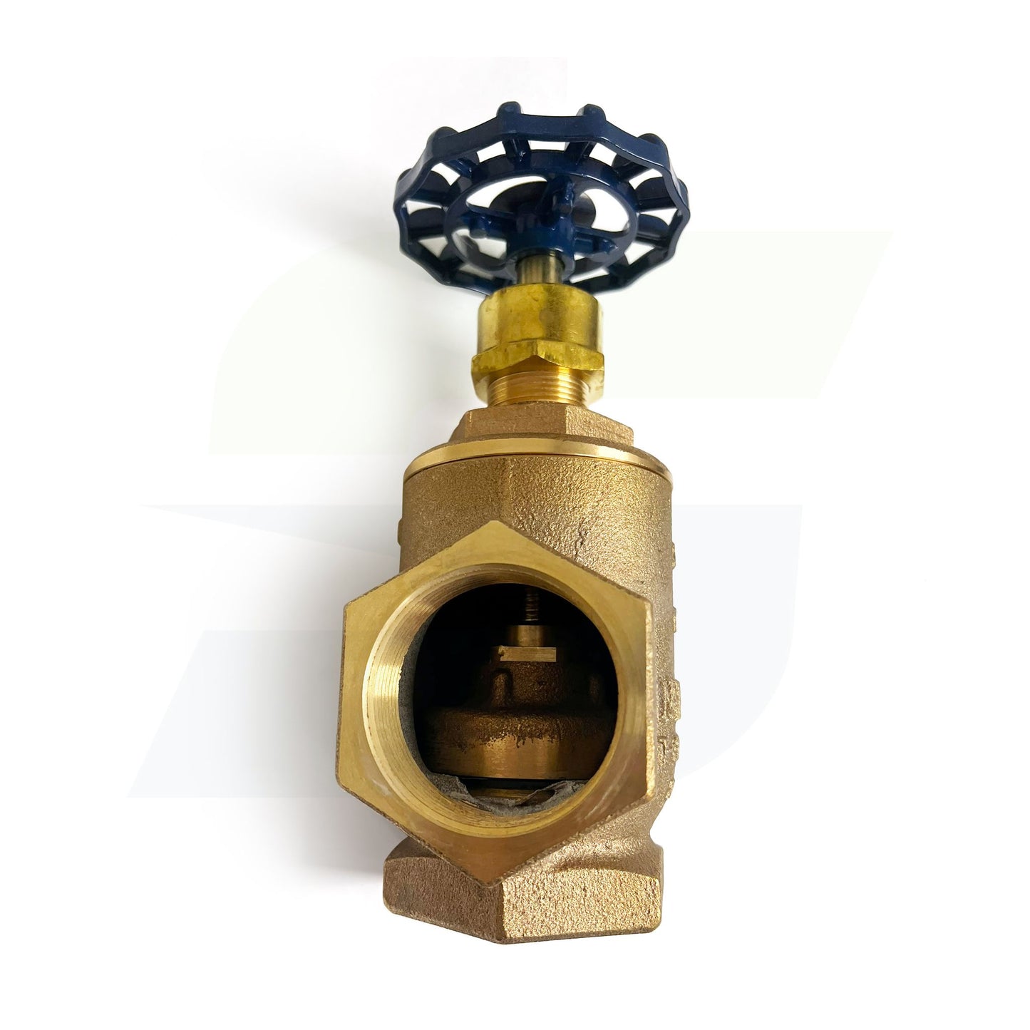 NL4BA0D - Screwed Angle Valve - 2", Bronze