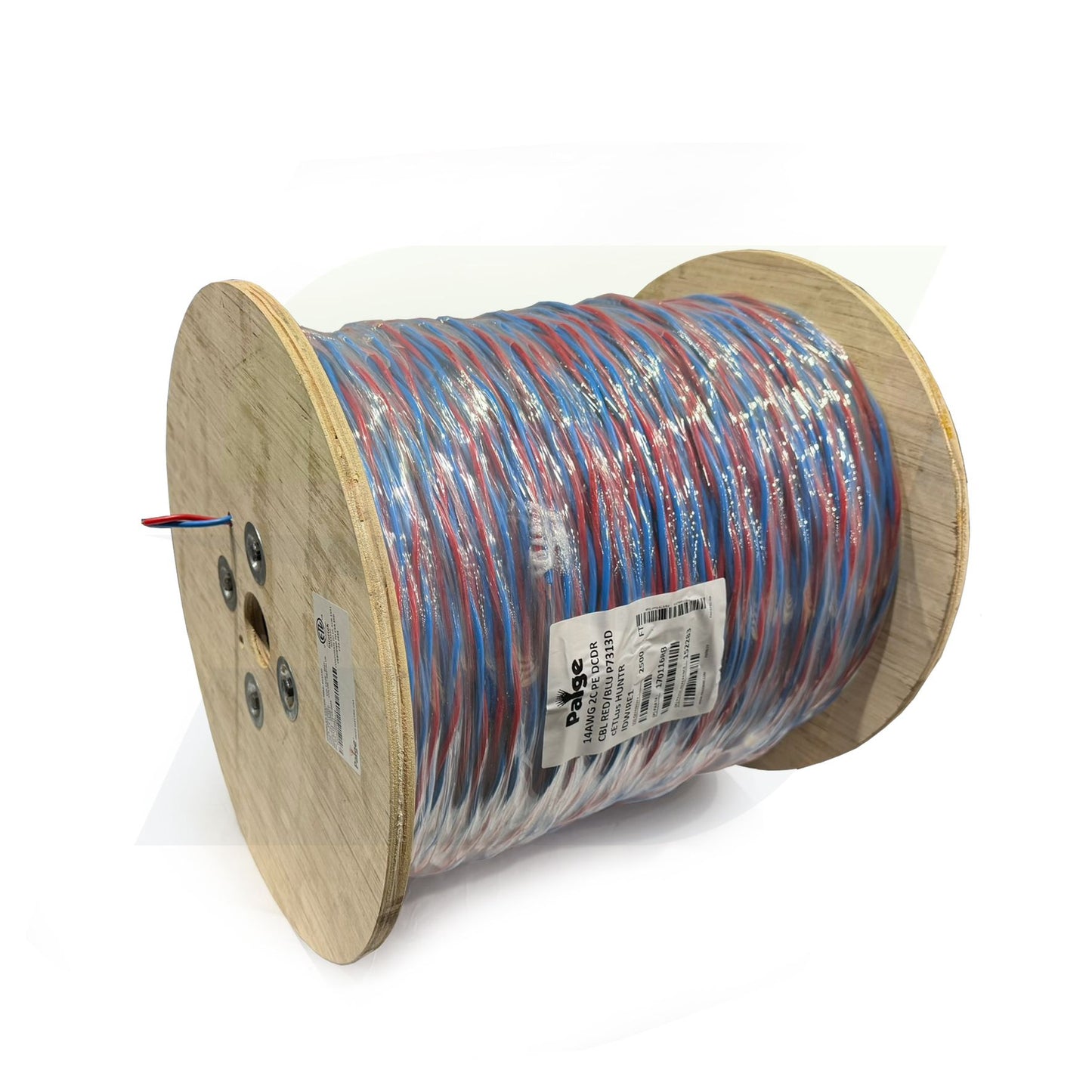 170116RB - 14 AWG / 2 Hunter ID-1 Decoder Wire Red-Blue - 2,500 Ft Roll