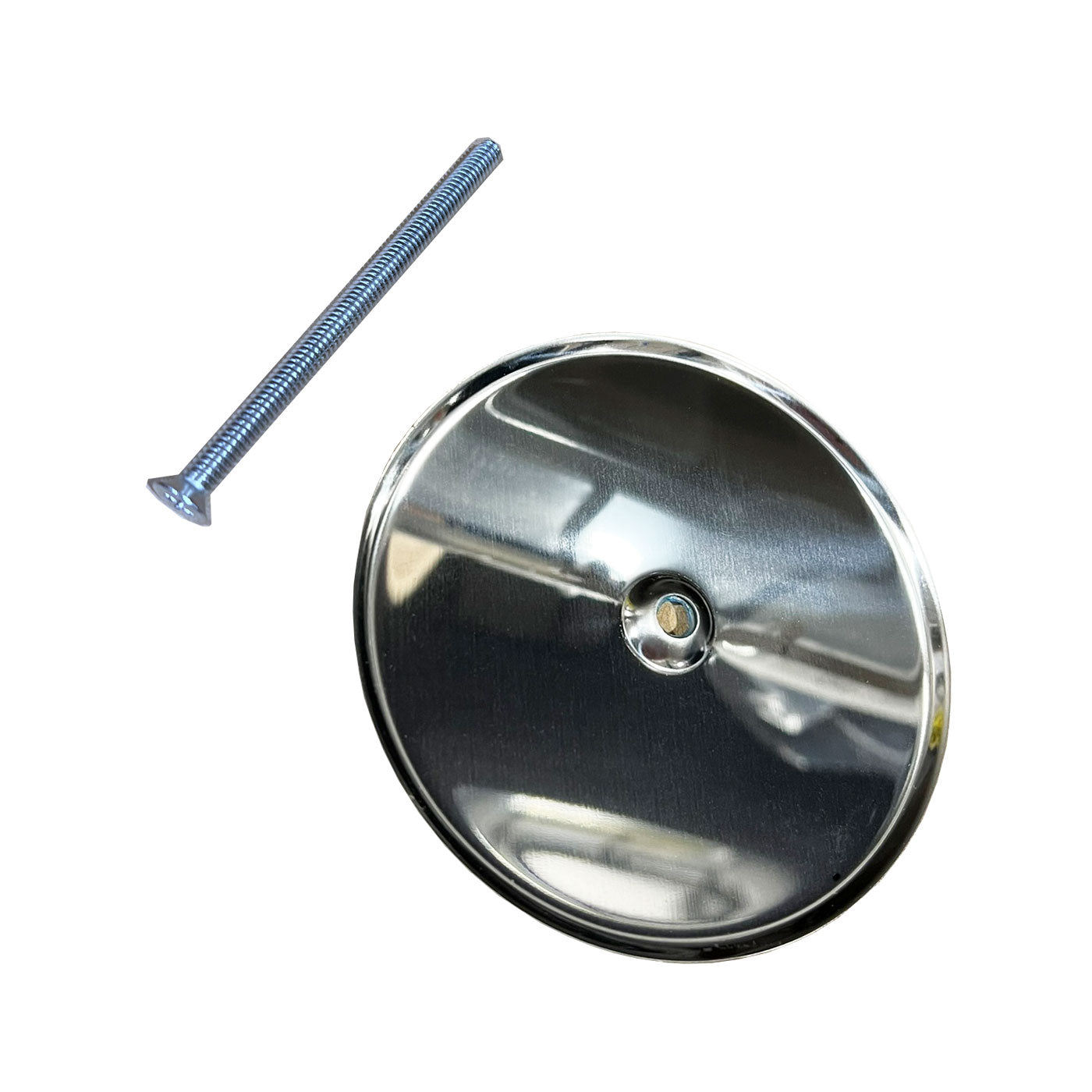 1841 - 4" Stainless Steel Cleanout Cover Plate