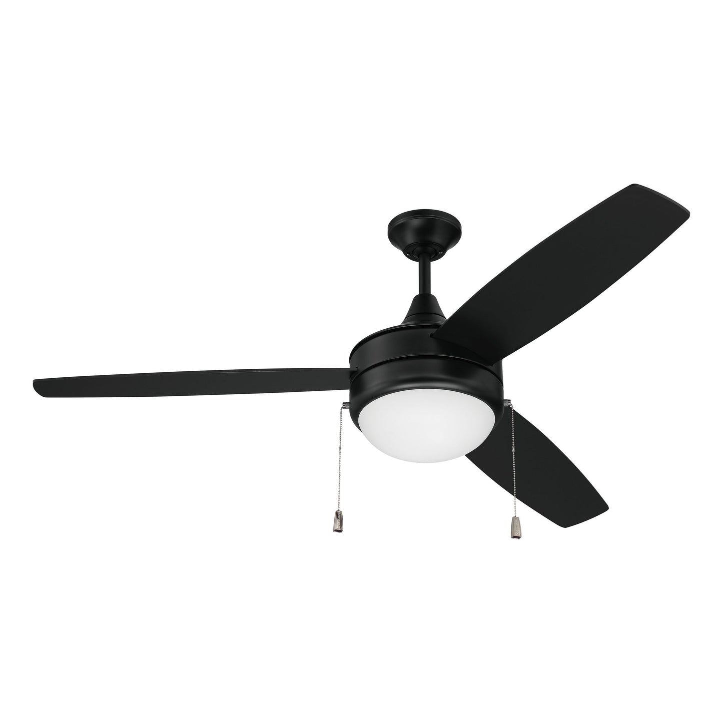 PHA52FB3 - Phaze 52" 3 Blade Ceiling Fan with Light Kit - Flat Black