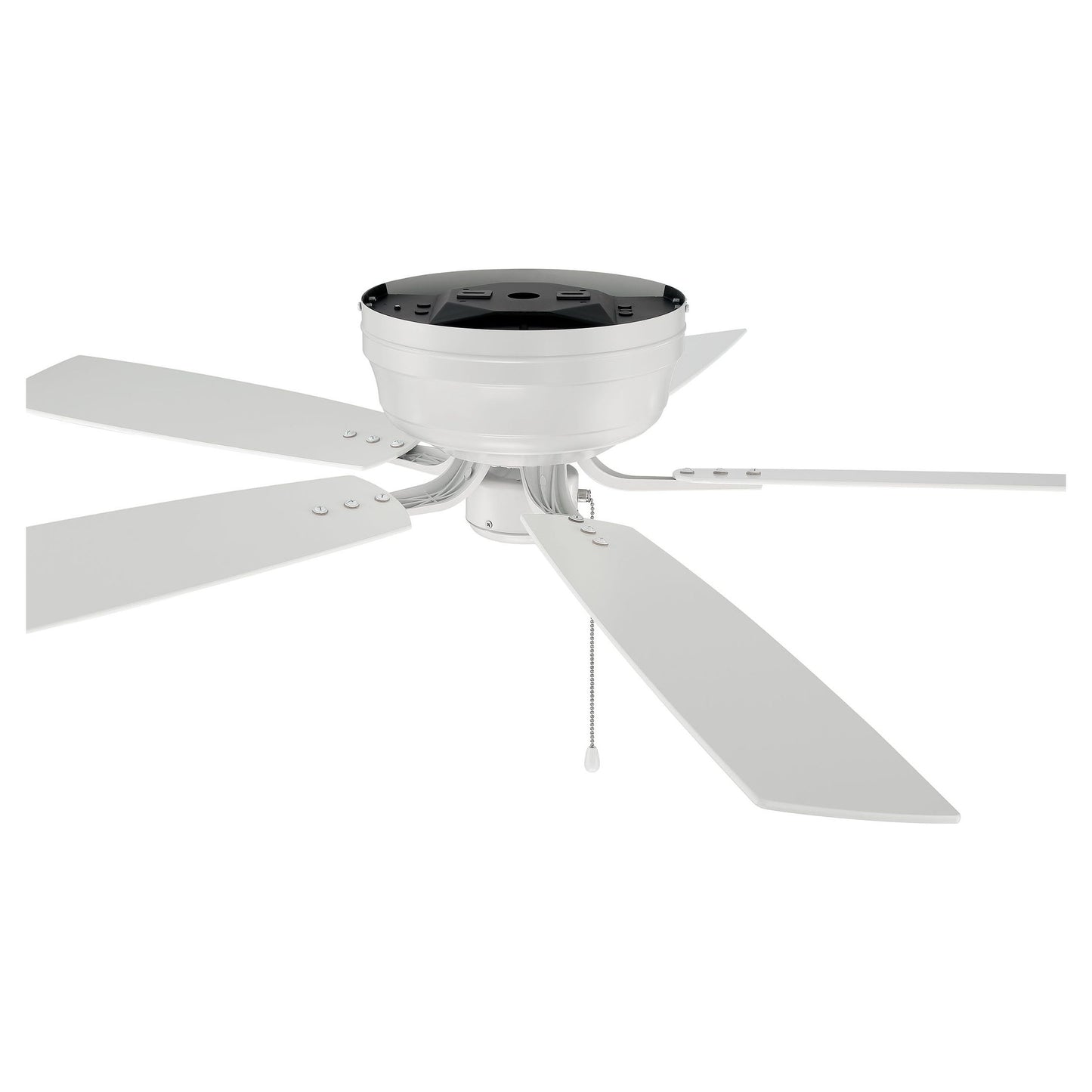 PPH52W5 - Pro Plus Hugger 52" 5 Blade Ceiling Fan - Pull Chain - White