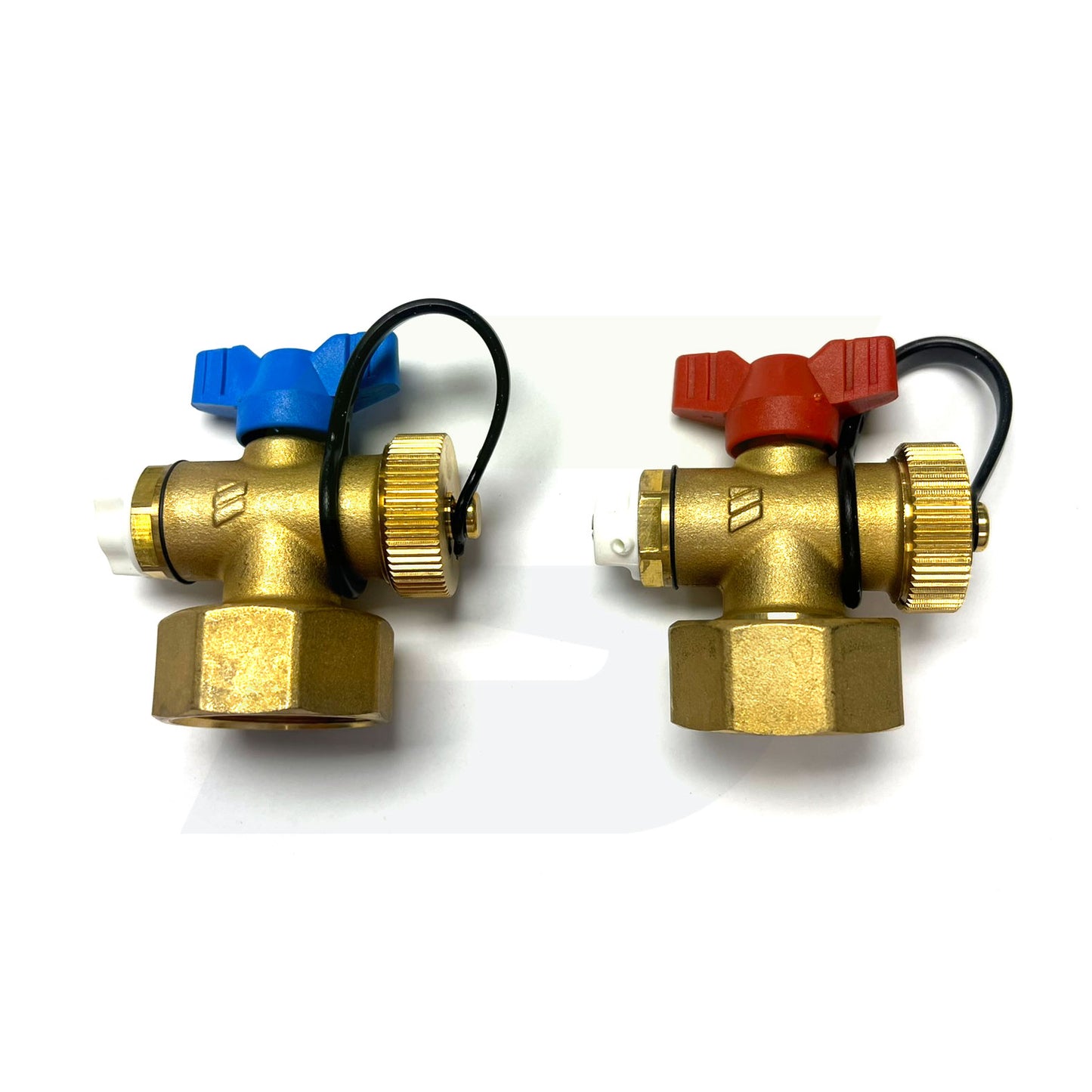 250226 - 1" BSPP Air Vent/Boiler Drain Combination Set w/ Gaskets