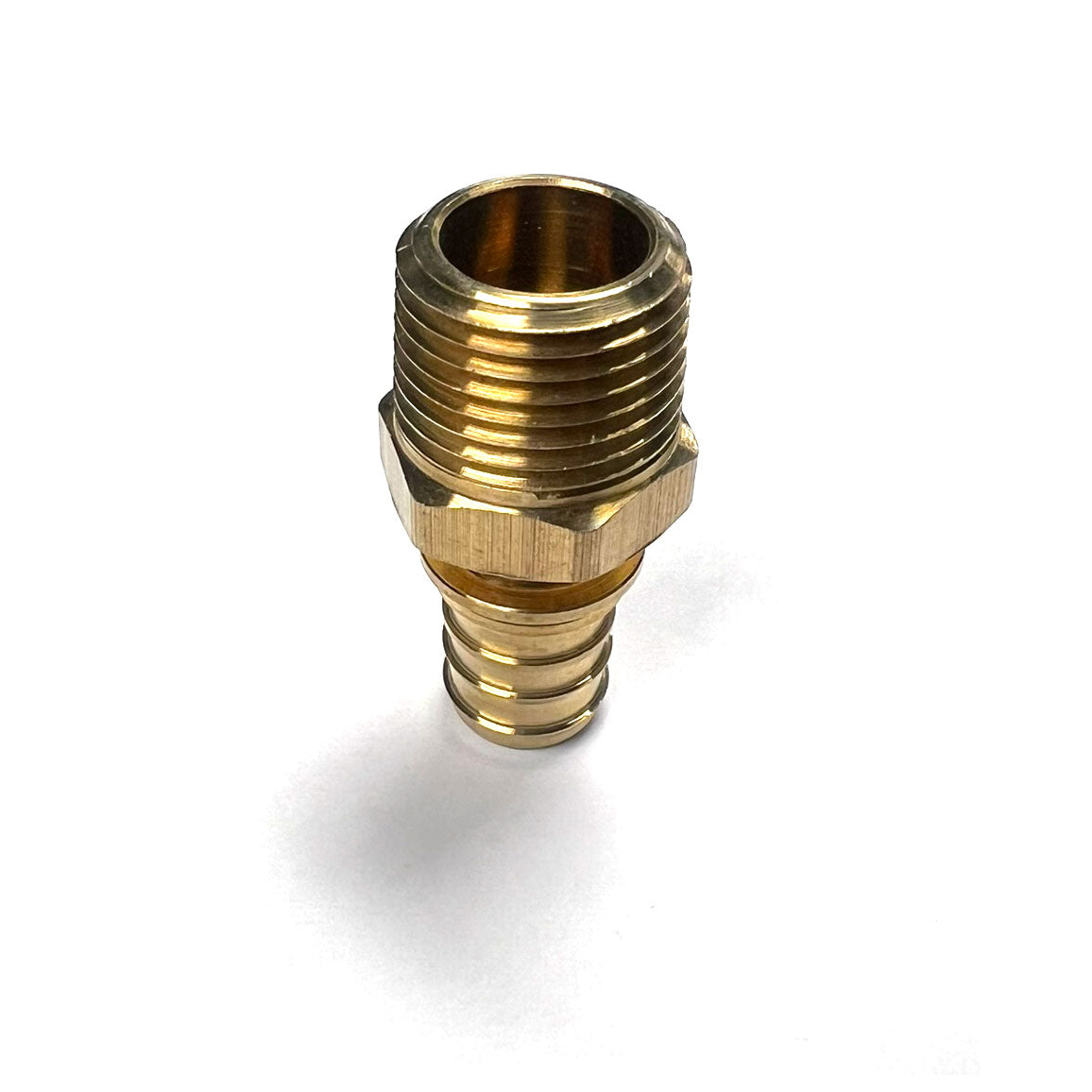 317171-001 - 1/2" x 1/2" MPT EVERLOC+ LF Brass Adapter
