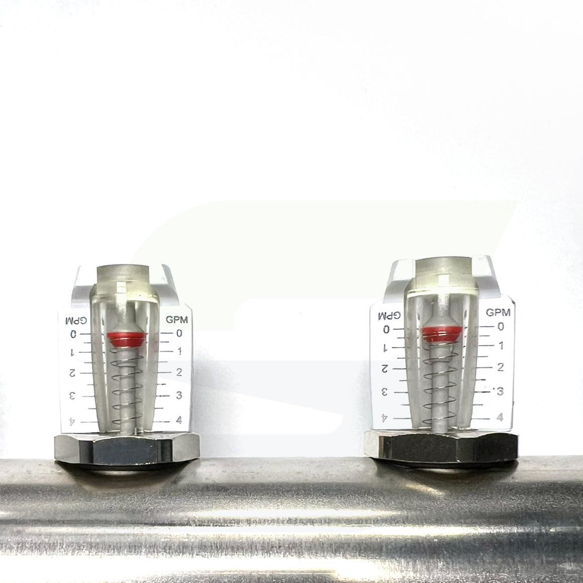 343376-001 - PRO-BALANCE 1-1/4" Stainless Steel Manifold With Gauges - 5 Outlet