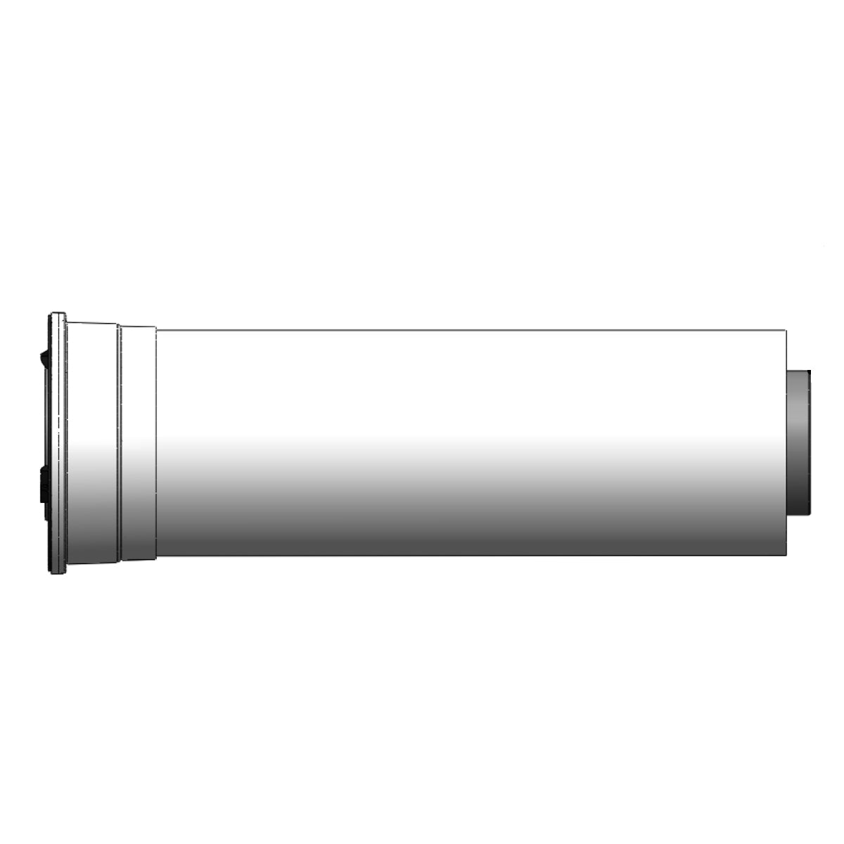 224052 - 19.5" Non-Condensing Tankless Water Heater Vent Pipe Extension - 3" / 5"