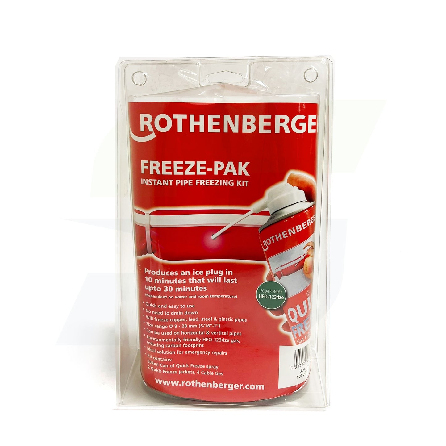 64004 - Quick Freeze Pipe Freezing Kit - Spray+ 2 Cuffs