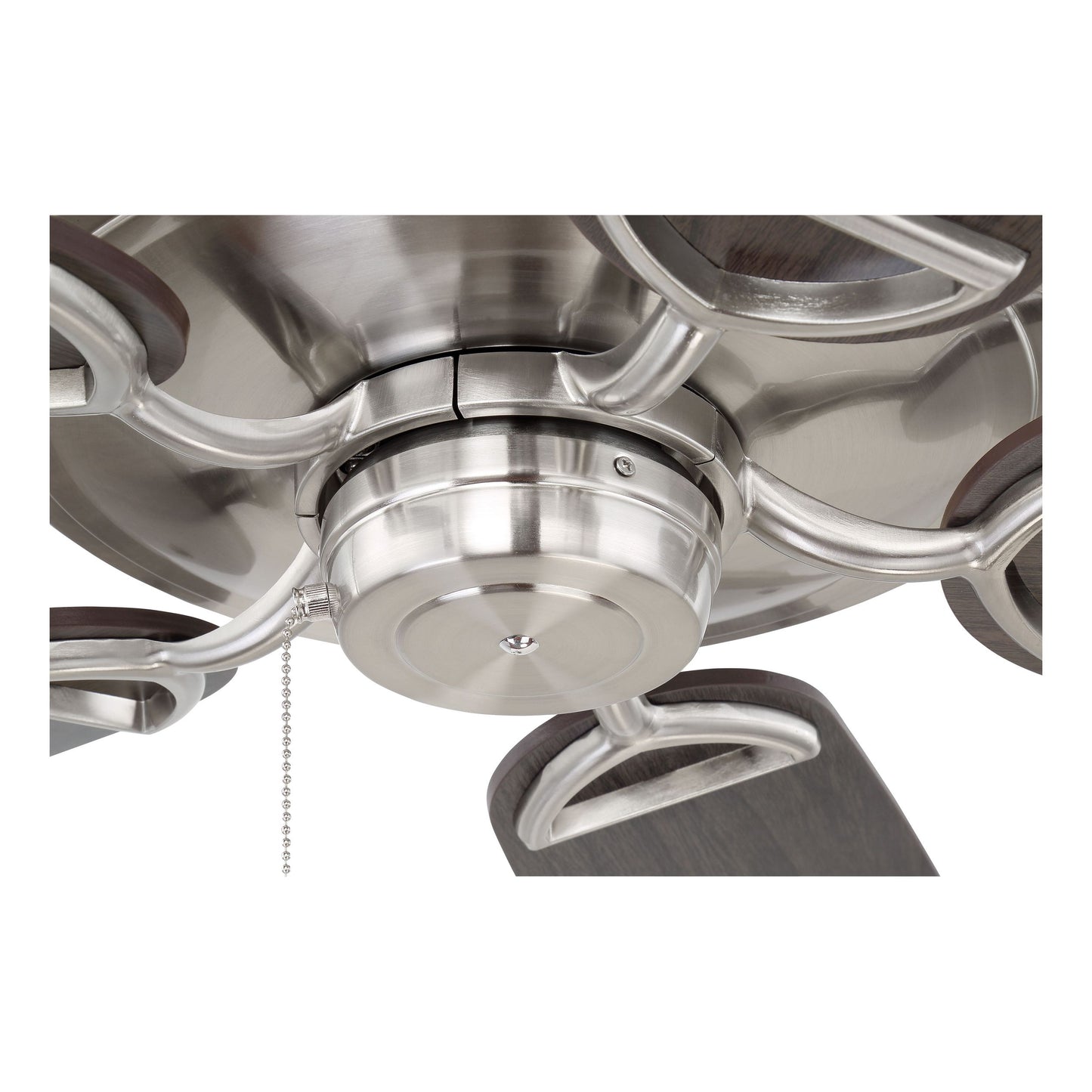 SAP62BNK5 - Supreme Air Plus 62" 5 Blade Ceiling Fan - Pull Chain - Brushed Polished Nickel