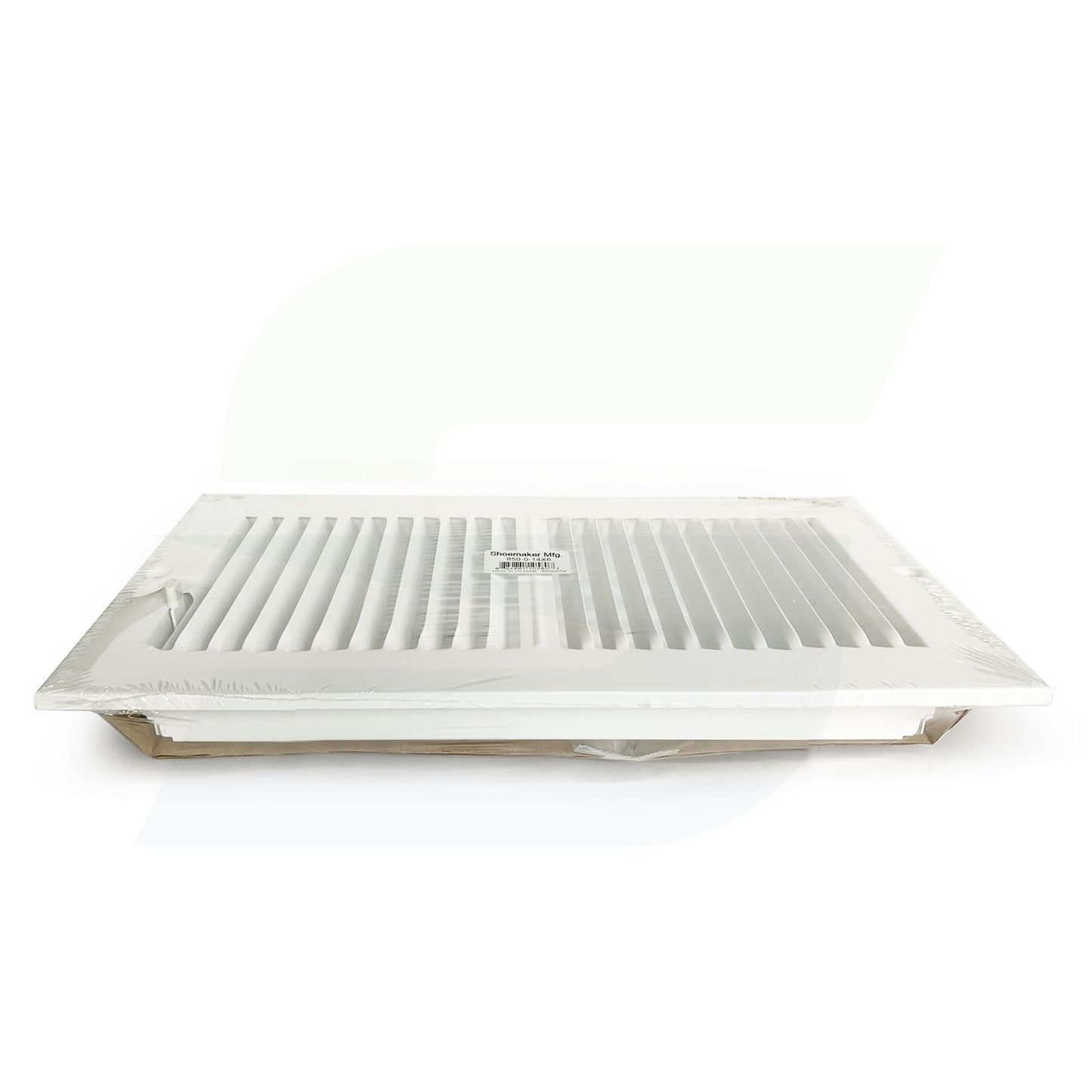 850 Series - 12" x 6" 2-Way Stamped Register for Ceilings / Walls in Soft White