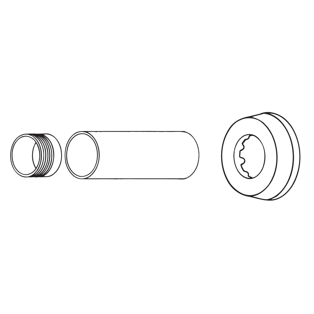 3308780 - H-533-AA Sweat Solder Kit for 1" Supply, Closet or Urinal