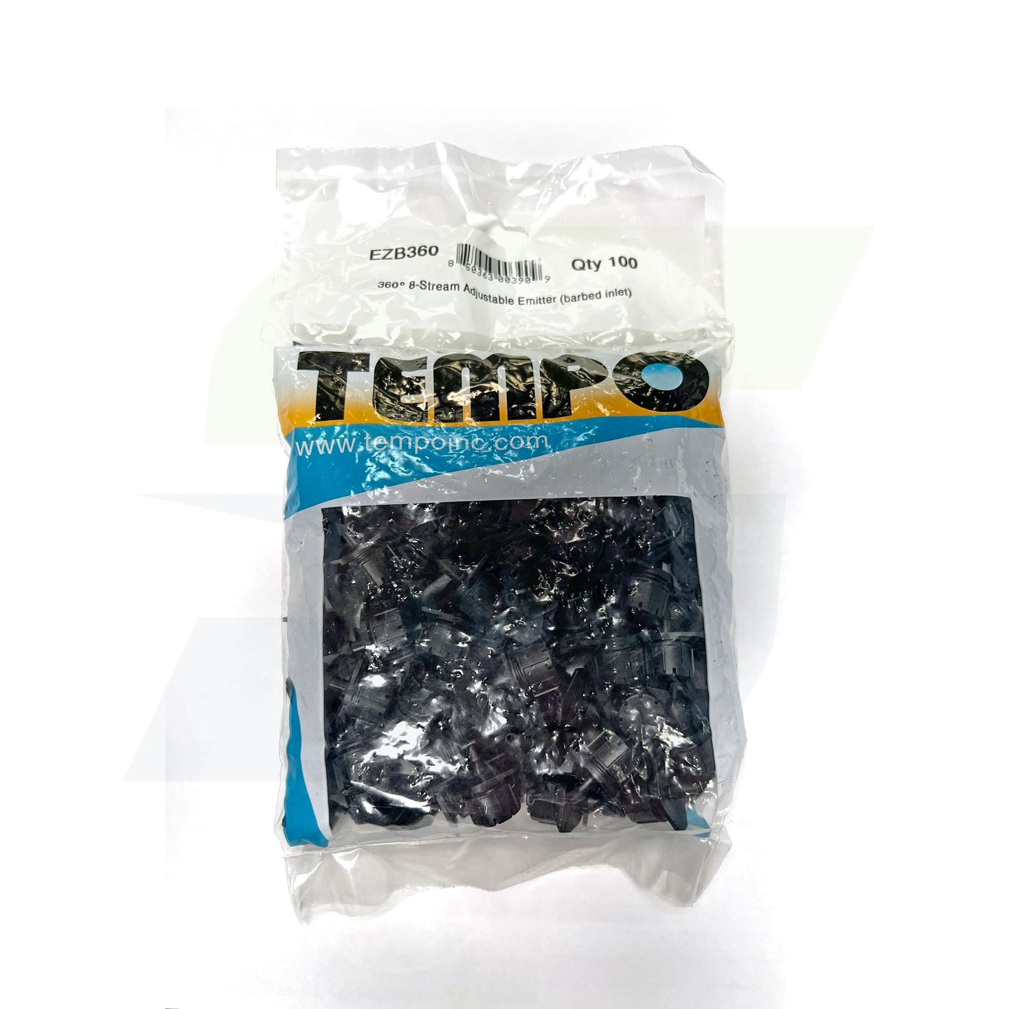 1/4" Barbed Adjustable Dial-A-Flo Fan Spray Emitter 360 Degree - 0-10 GPM