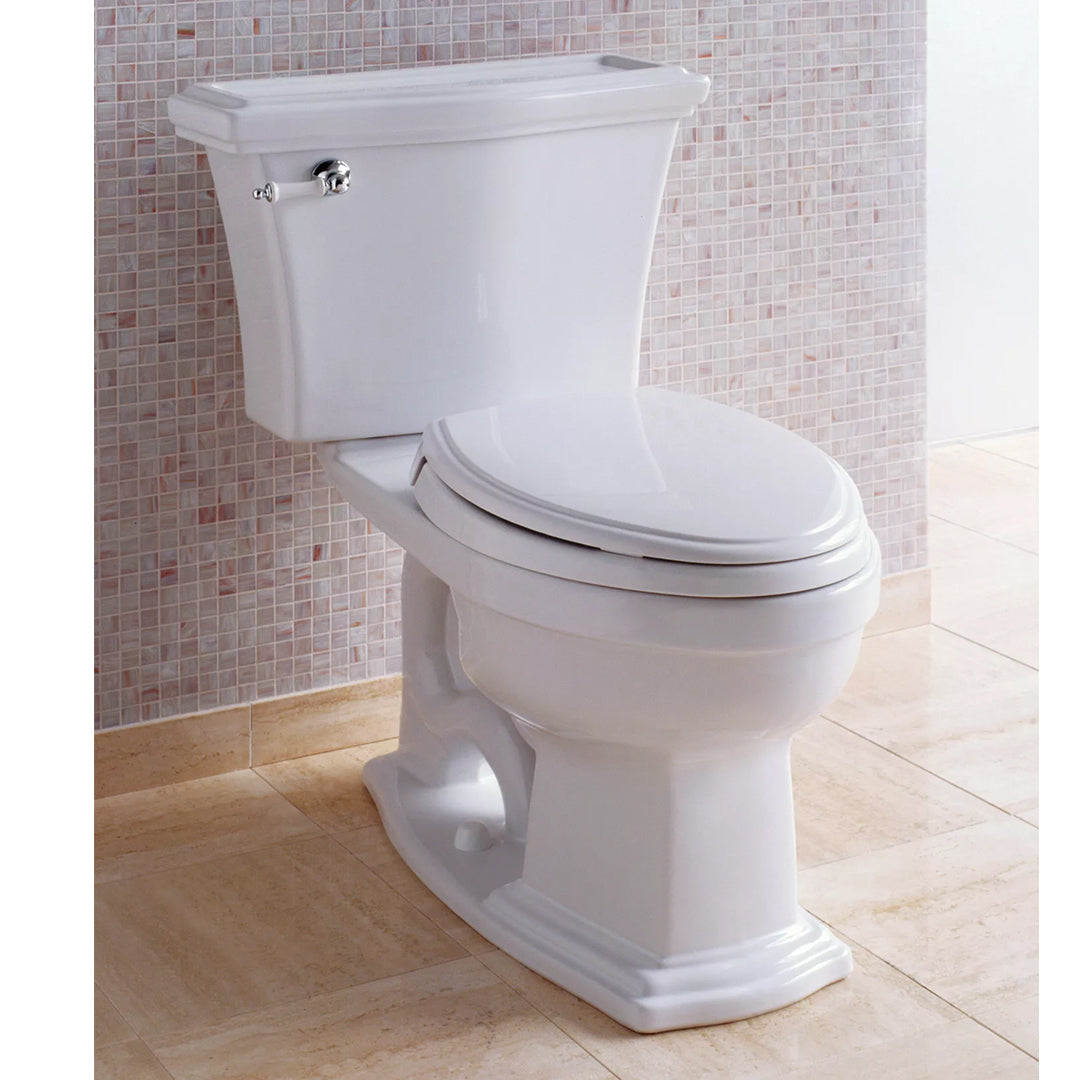 CST784EF#01 - Eco Clayton with Elongated Bowl - 1.28 GPF - Cotton White