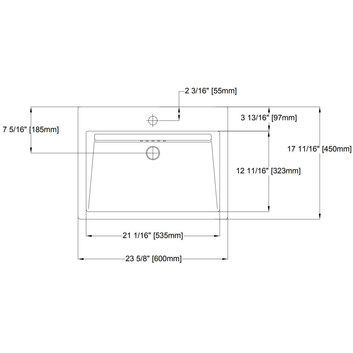 LT171G#01 - Kiwami Renesse Design I Vessel Lavatory - Single Hole - Cotton White