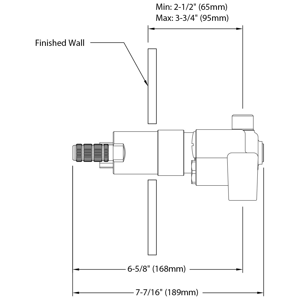 TSST - 1/2" Thermostatic Mixing Valve