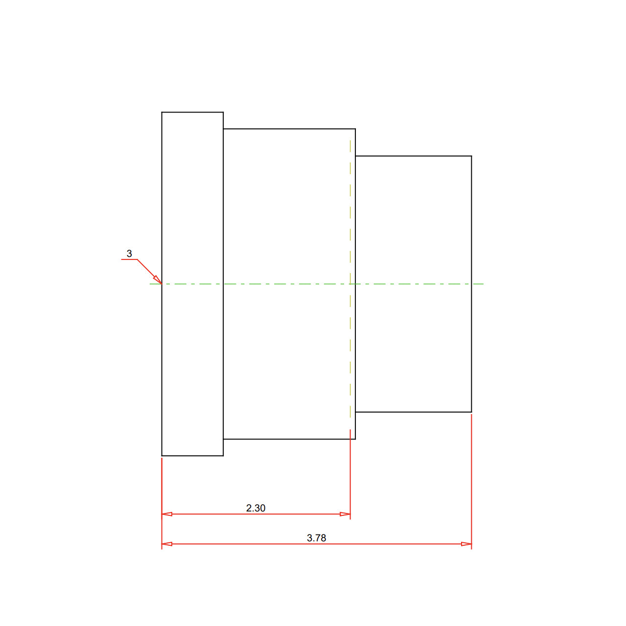 28865 - 3" MegaPressG Cap