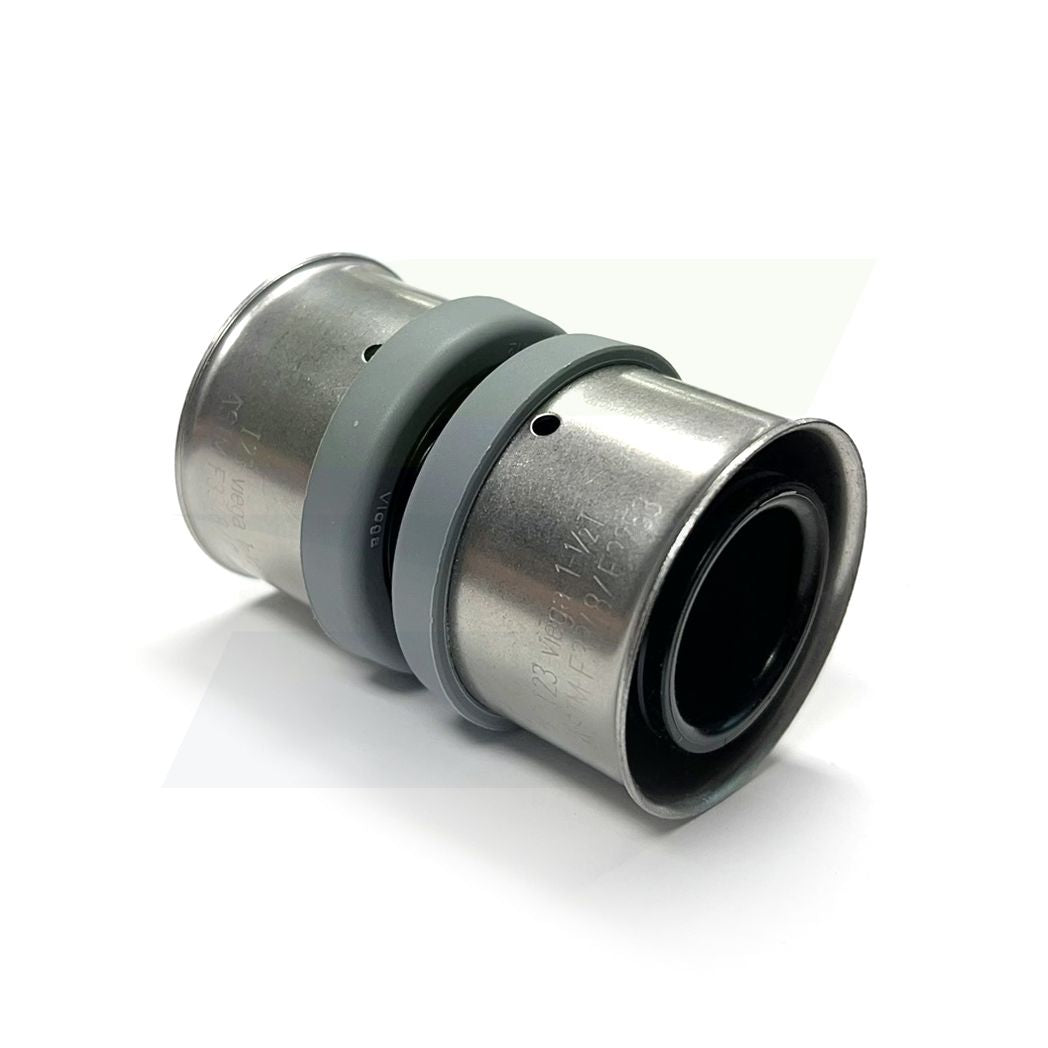 49408 - 1-1/2" PureFlow Press Coupling Zero Lead - Press x Press