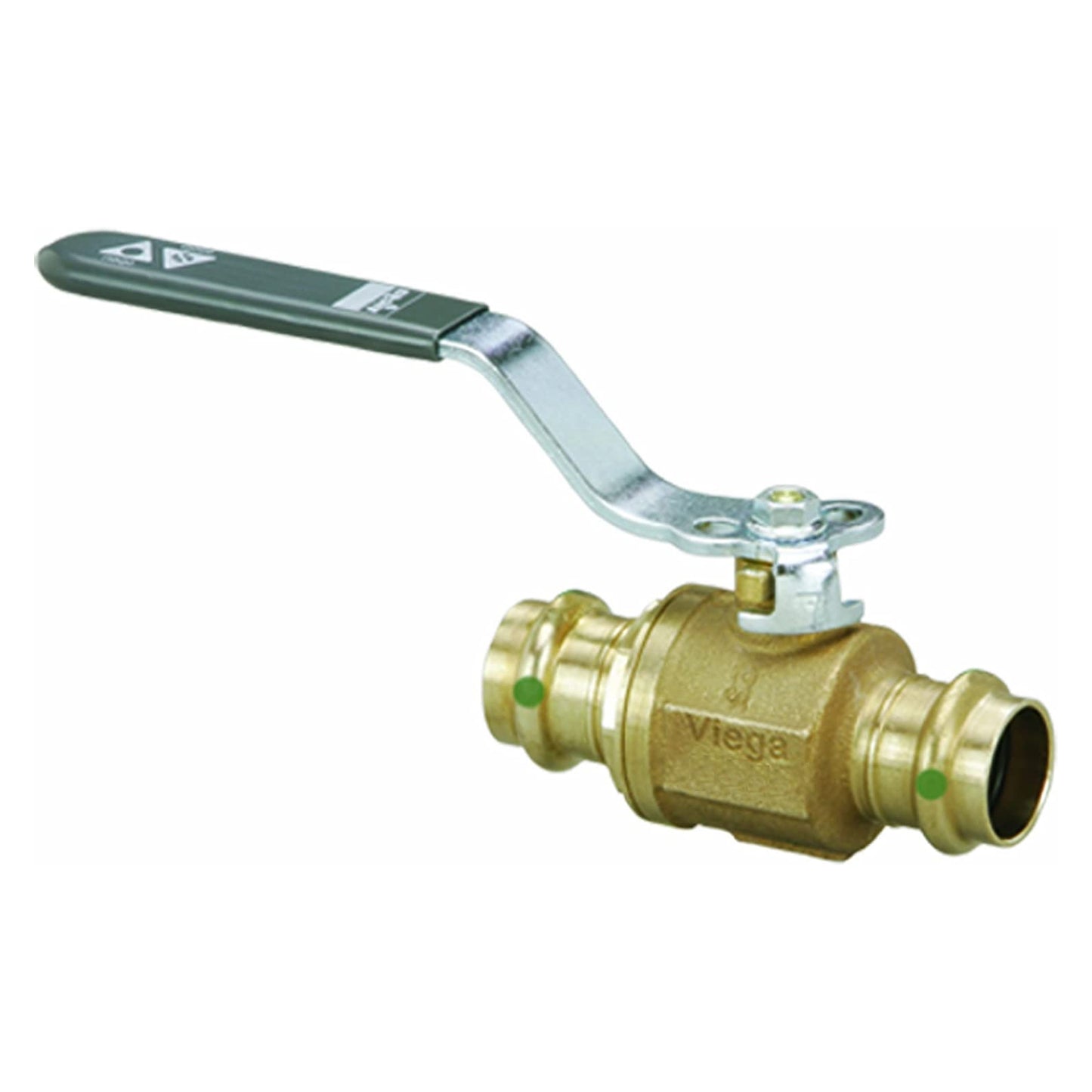 79120 - Propress Lead-Free Bronze Press x Press Ball Valve, Locking Lever, 2" Pipe Size - 79120