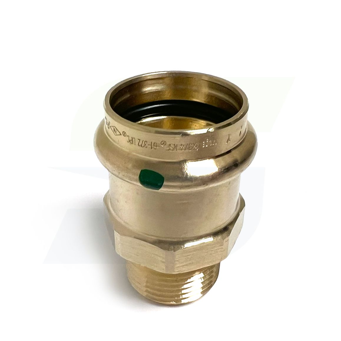 79730 - ProPress Zero Lead Bronze Union with Male 1/2-Inch by 1/2-Inch P x Male NPT