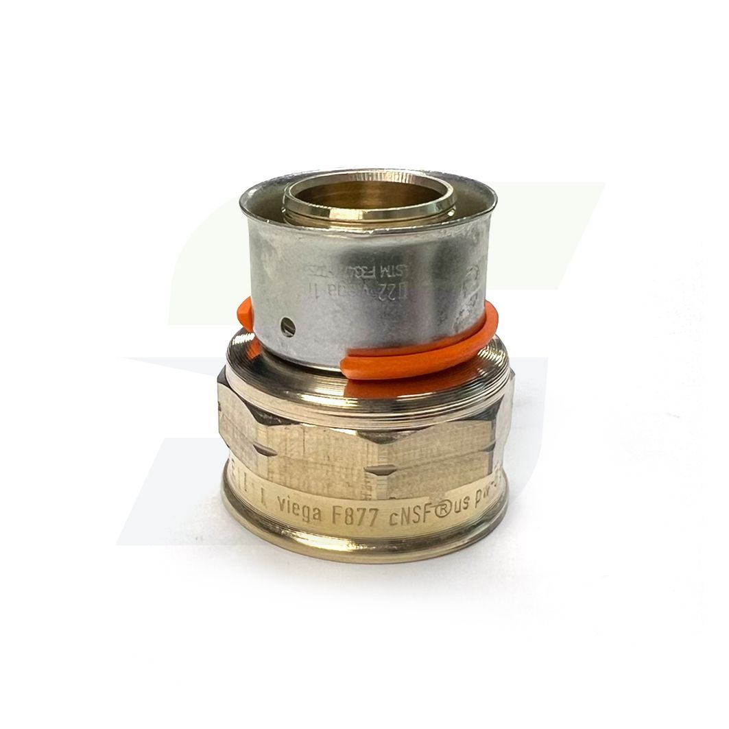 91560 - 1" PureFlow Press x 1" FPT Adapter - Zero Lead