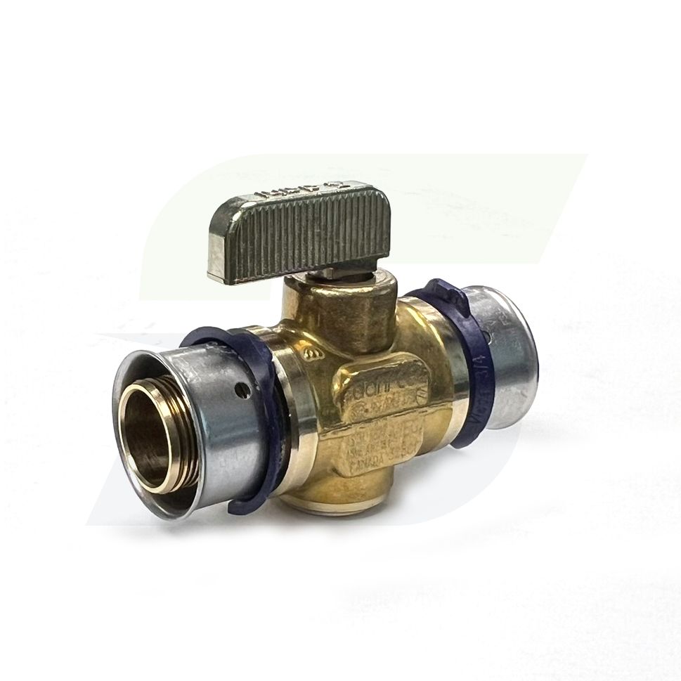 94541 - 3/4" PureFlow Press Ball Valve - Zero Lead