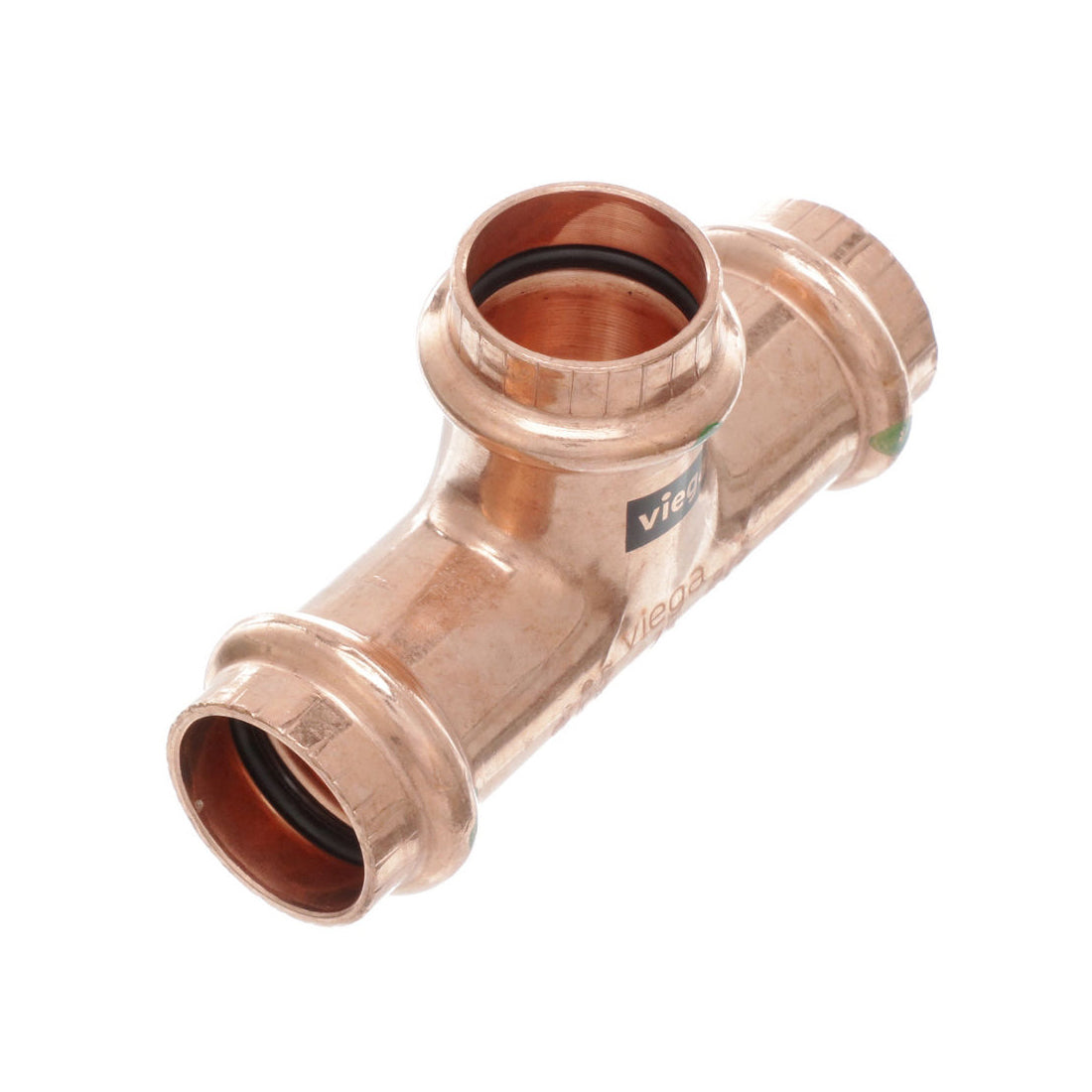15463 - ProPress Zero Lead Copper Tee with 1-1/2-Inch by 1-Inch by 1-1/2-Inch P x P x P