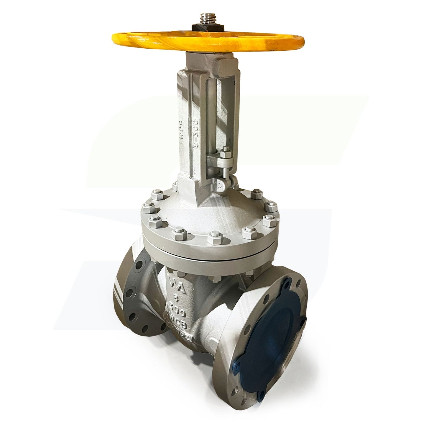 8" Cast Carbon Steel Flange Gate Valve - 300# - Raised Face