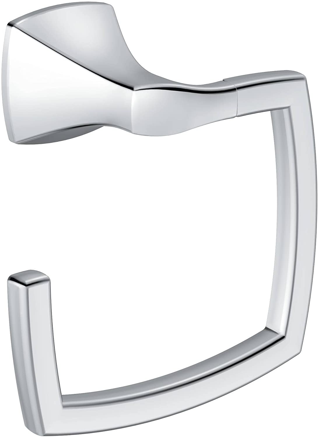 YB5186CH - Voss 6" Bathroom Hand Towel Ring in Chrome