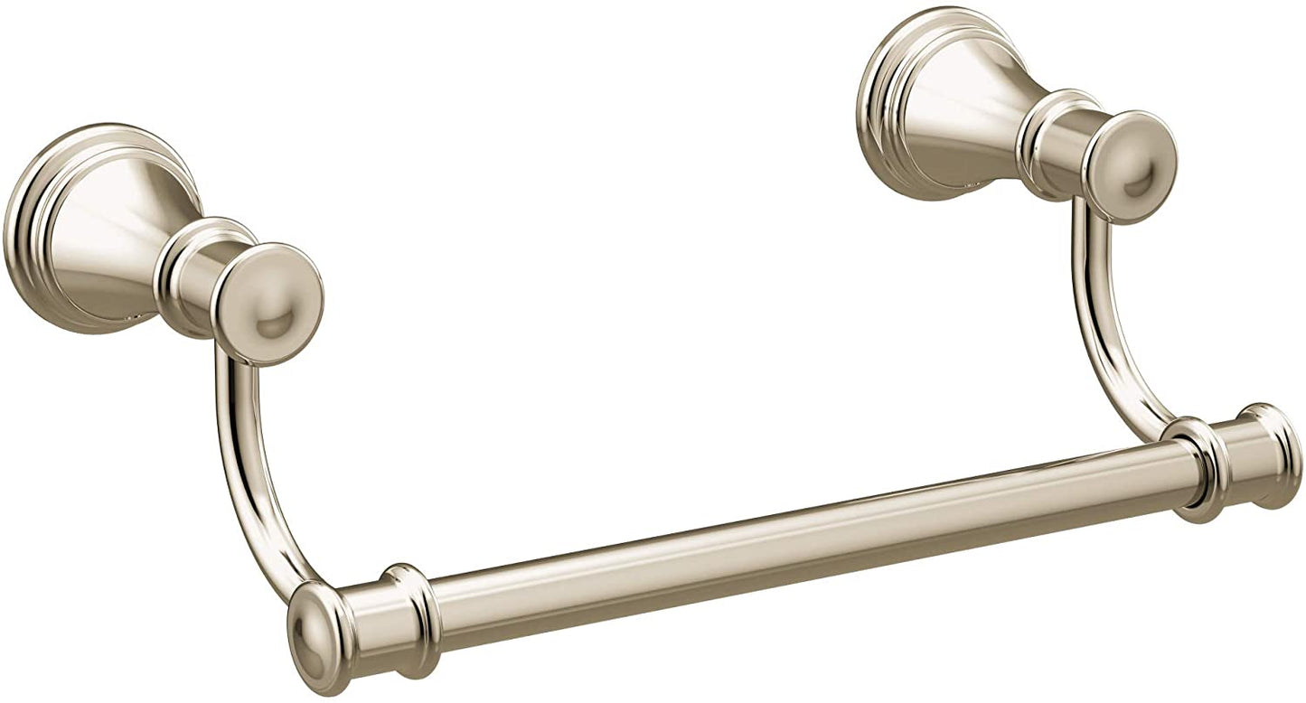 Moen YB6486NL - 9" Bathroom Hand Towel Bar in Polished Nickel