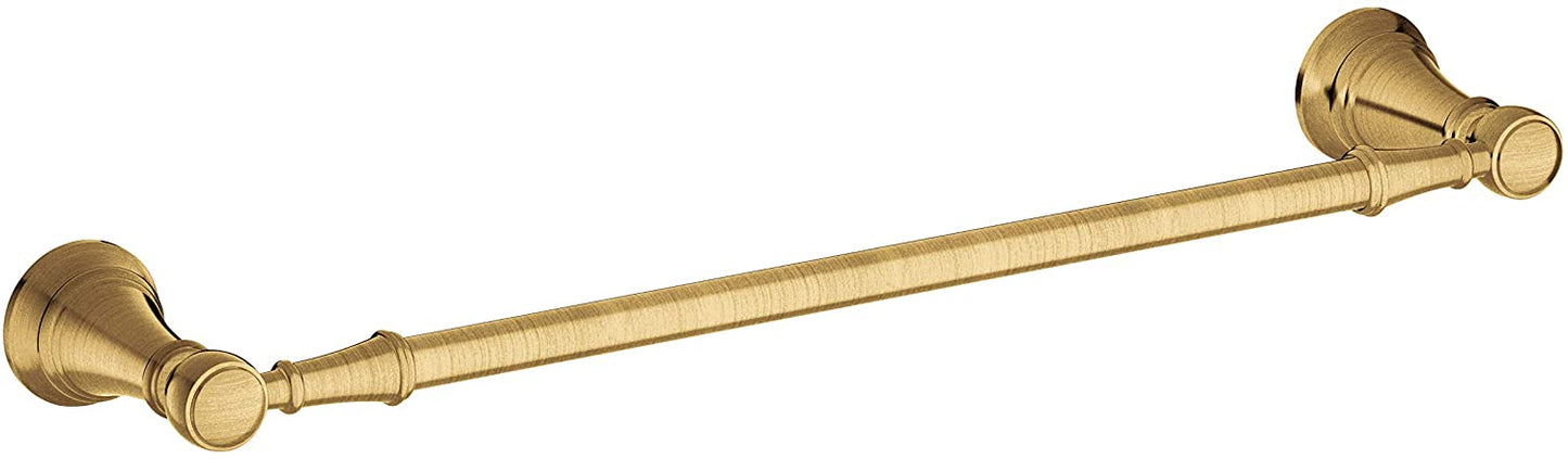 Moen YB8424BG - 24" Towel Bar in Brushed Gold