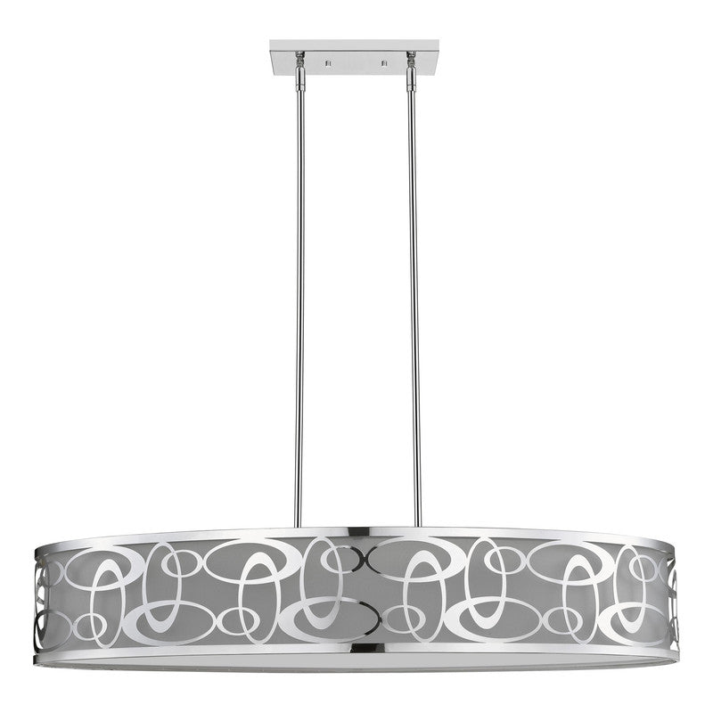 Z-Lite 195-45 - Opal 6 Light 45" Pendant