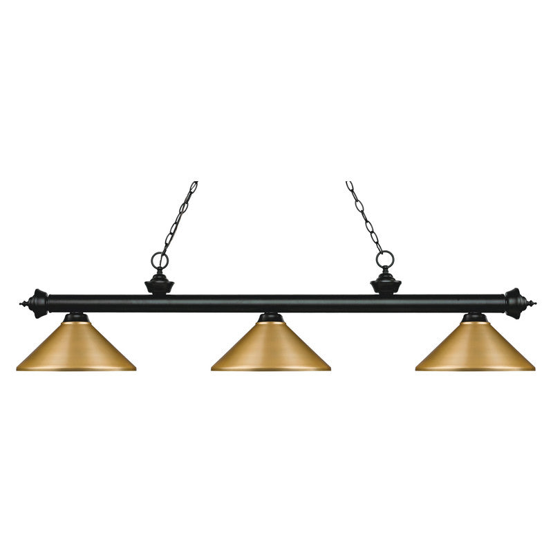 Z-Lite 200-3-M - Riviera 3 Light 57" Chandelier