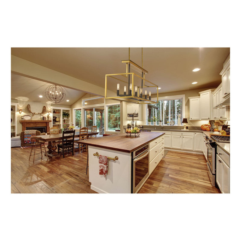 Z-Lite 456-10L - Quadra 10 Light 50" Chandelier