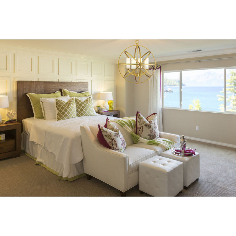 Z-Lite 6017-4S - Aranya 4 Light 18" Pendant