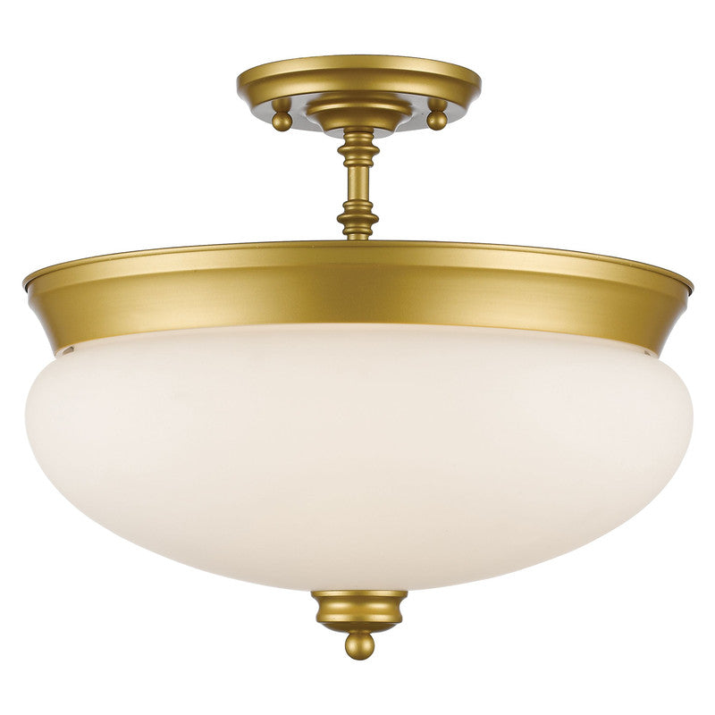 Z-Lite 721SF - Amon 3 Light 15" Flush Mount