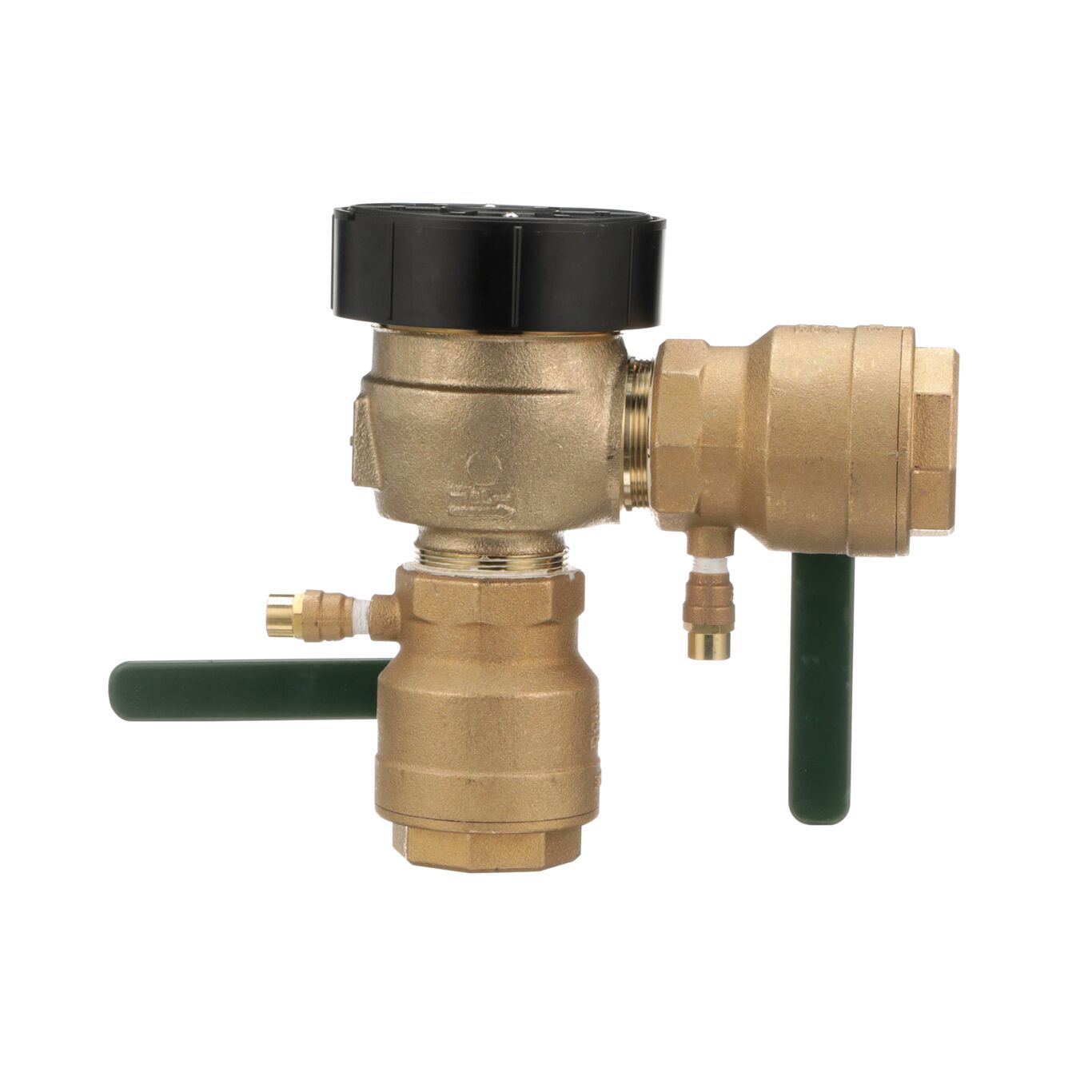 Watts 0387122 - 2 In Bronze Anti-Siphon Pressure Vacuum Breaker Backflow Preventer, Quarter Turn Shu