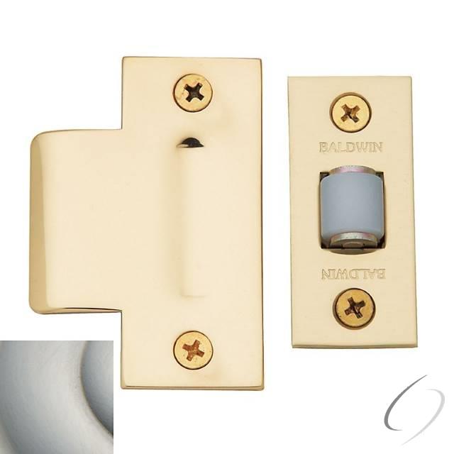 Adjustable Roller Catch Satin Nickel Finish