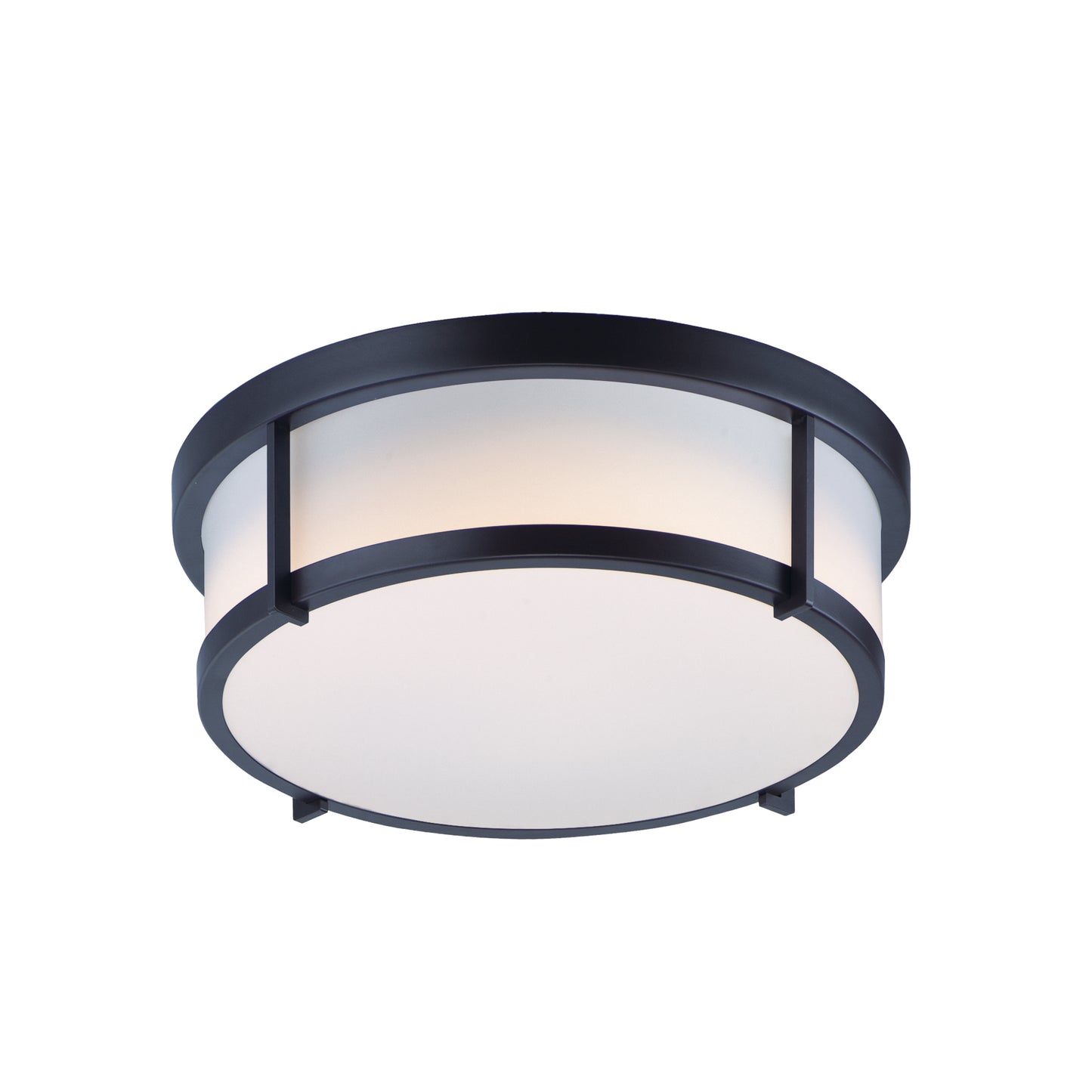 10273WTBK - Rogue LED 13" Flush Mount Ceiling Light - Black