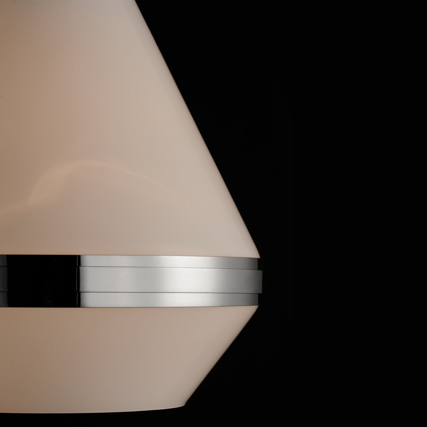 10376WTPN - 1 Light Giza 16" Pendant - Polished Nickel