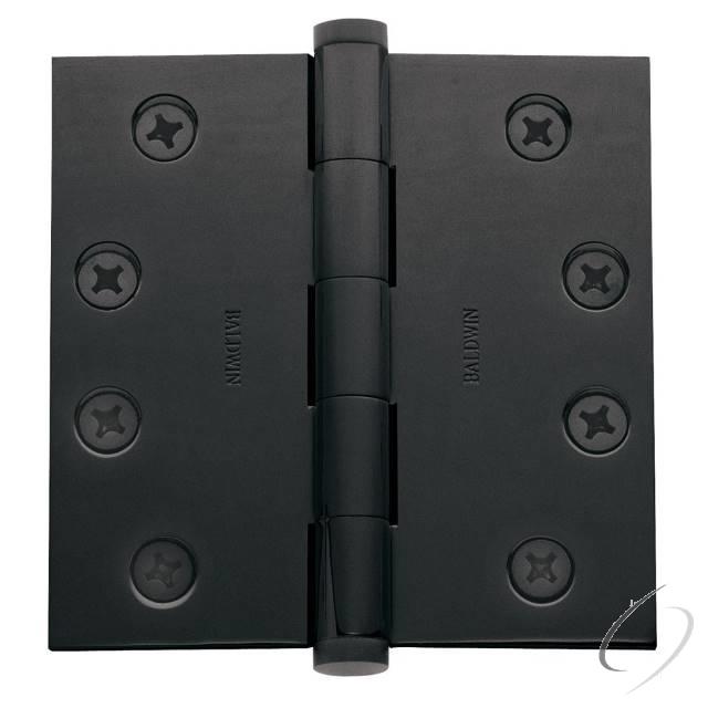 Baldwin 1040102I - 4" x 4" Mortise Square Hinge Oil Rubbed Bronze Finish