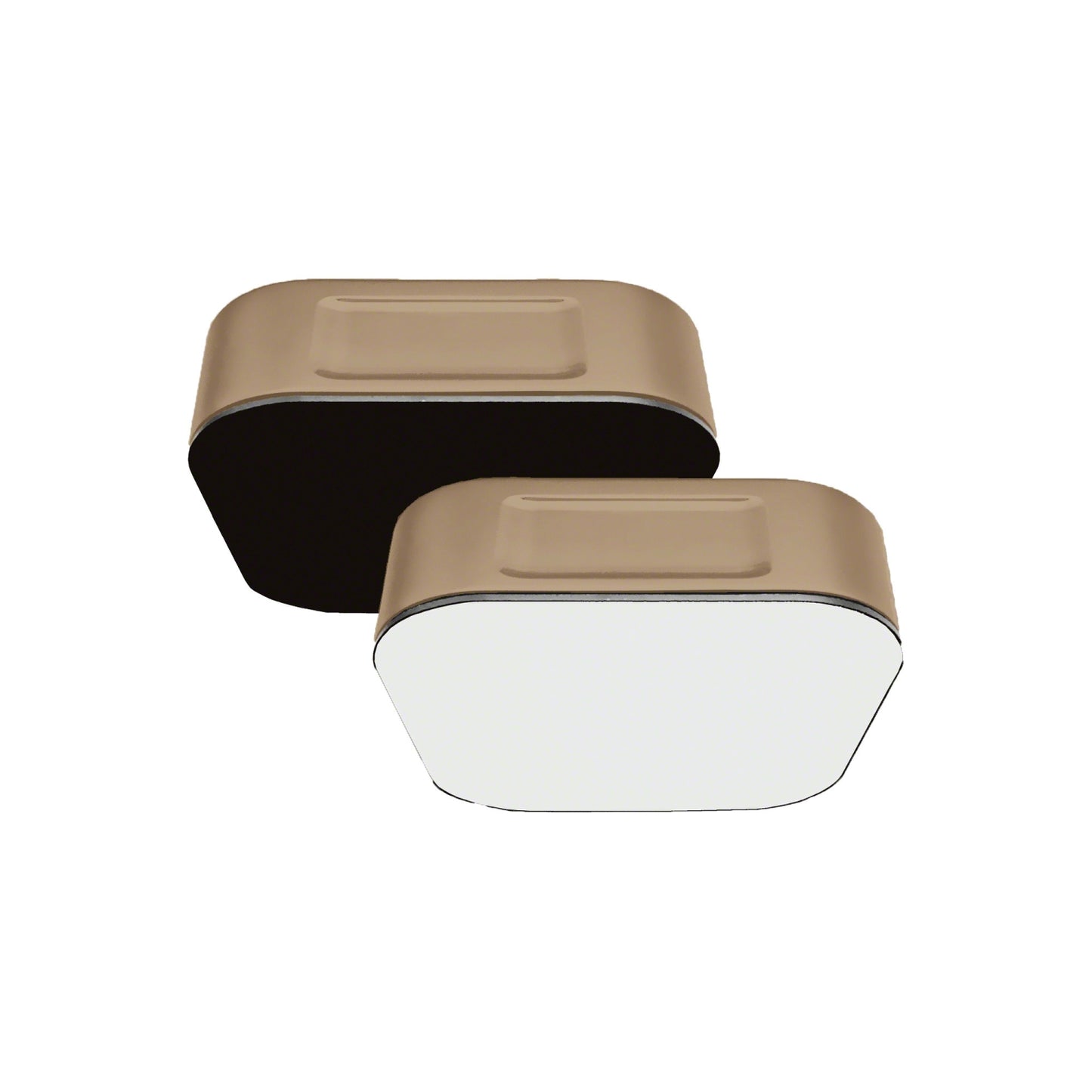 AromaSteam 3 in. Steam Head Black Brushed Bronze