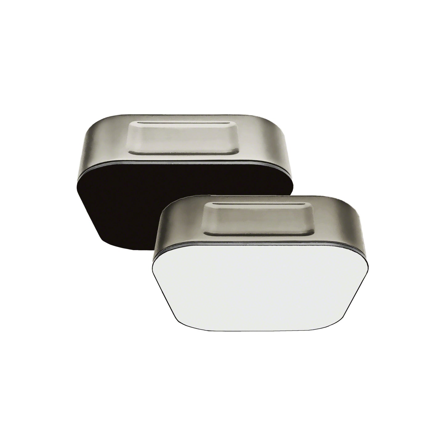 AromaSteam 3 in. Steam Head Black Polished Nickel