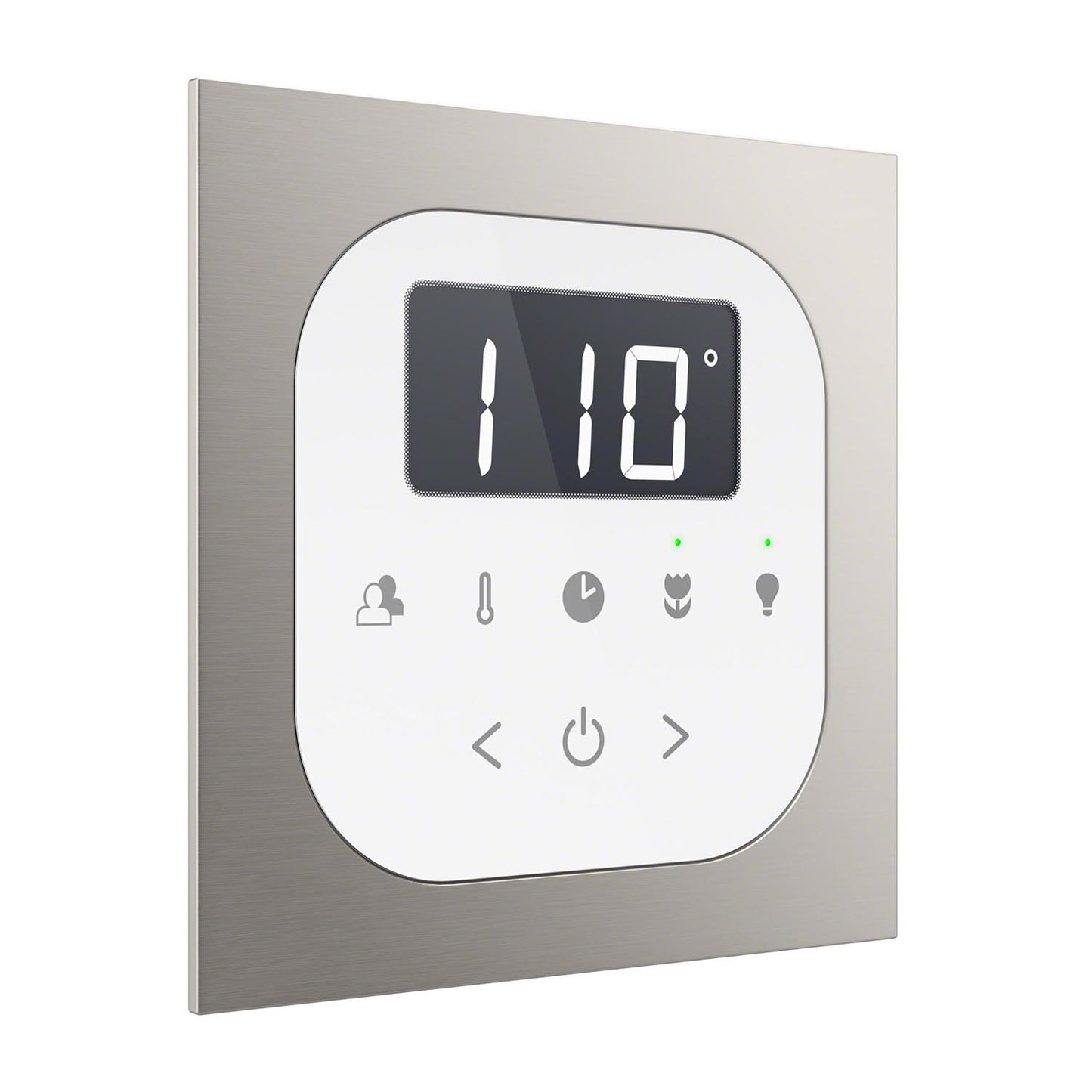 AirTempo Square Flush Mount Kit Brushed Nickel
