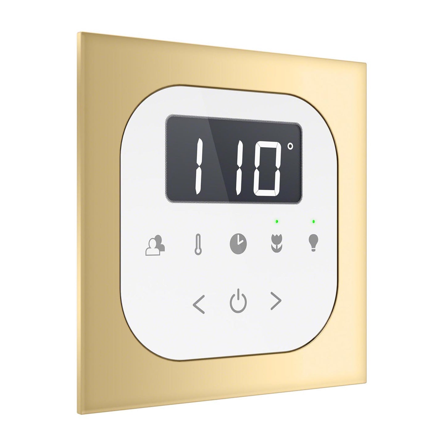 AirTempo Square Flush Mount Kit Polished Brass