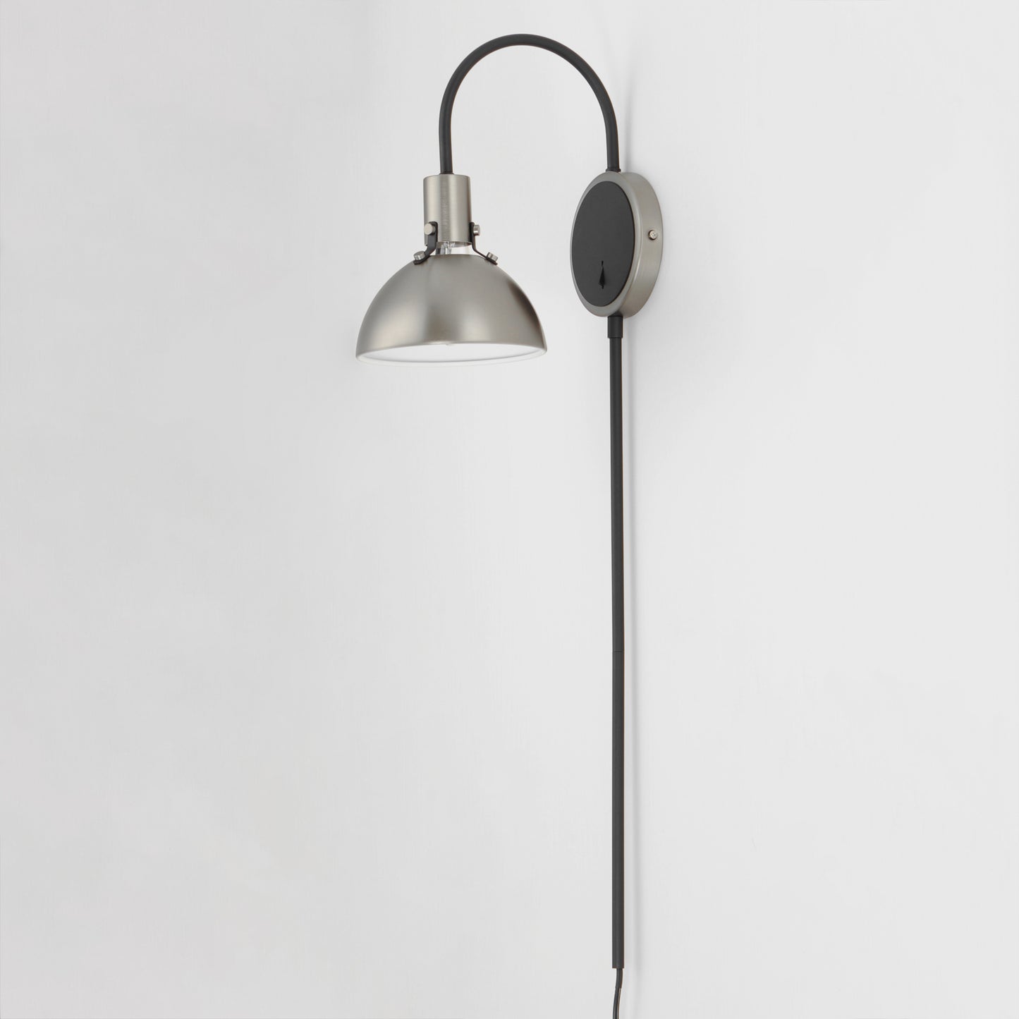 12041SN - 1 Light Dawn 7" Wall Sconce - Satin Nickel