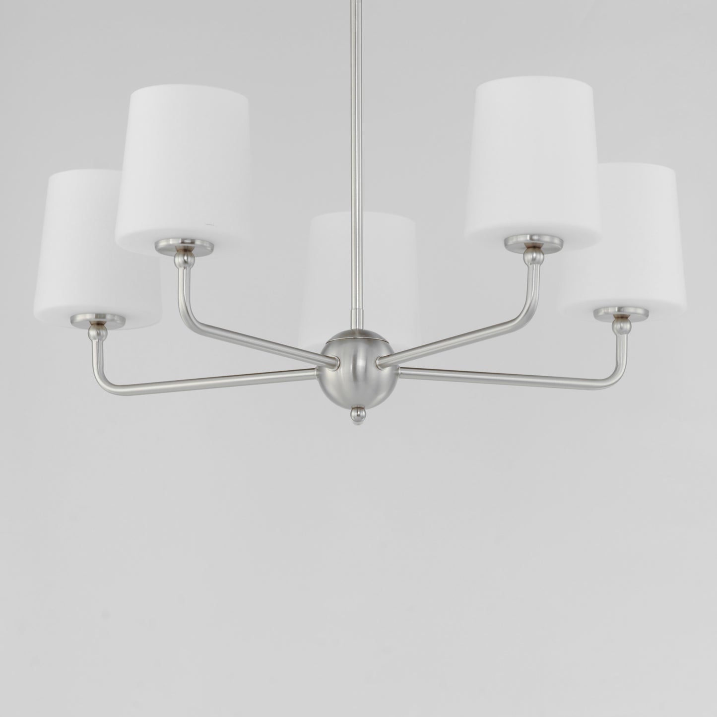 12095SWSN - 5 Light Bristol 27" Chandelier - Satin Nickel