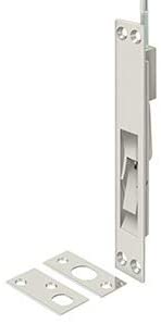12EFB14 12" Extension Flush Bolt; Solid Brass; Bright Nickel Finish