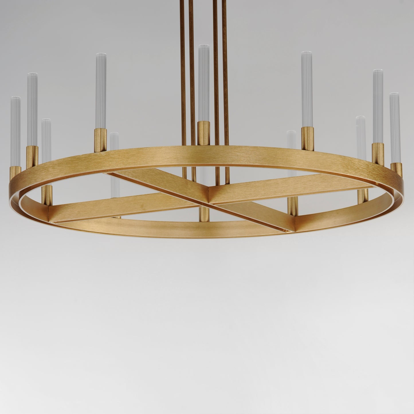 16164CRGLD - 12 Light Ovation 32" Chandelier - Gold