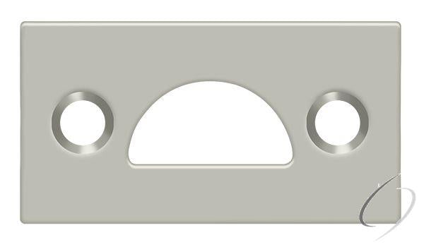 178MSTU15 Mortise Strike; Solid Brass; Satin Nickel Finish