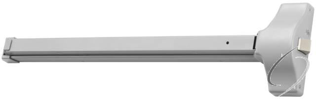 3' Exit Only Economy Rim Exit Device Aluminum Finish