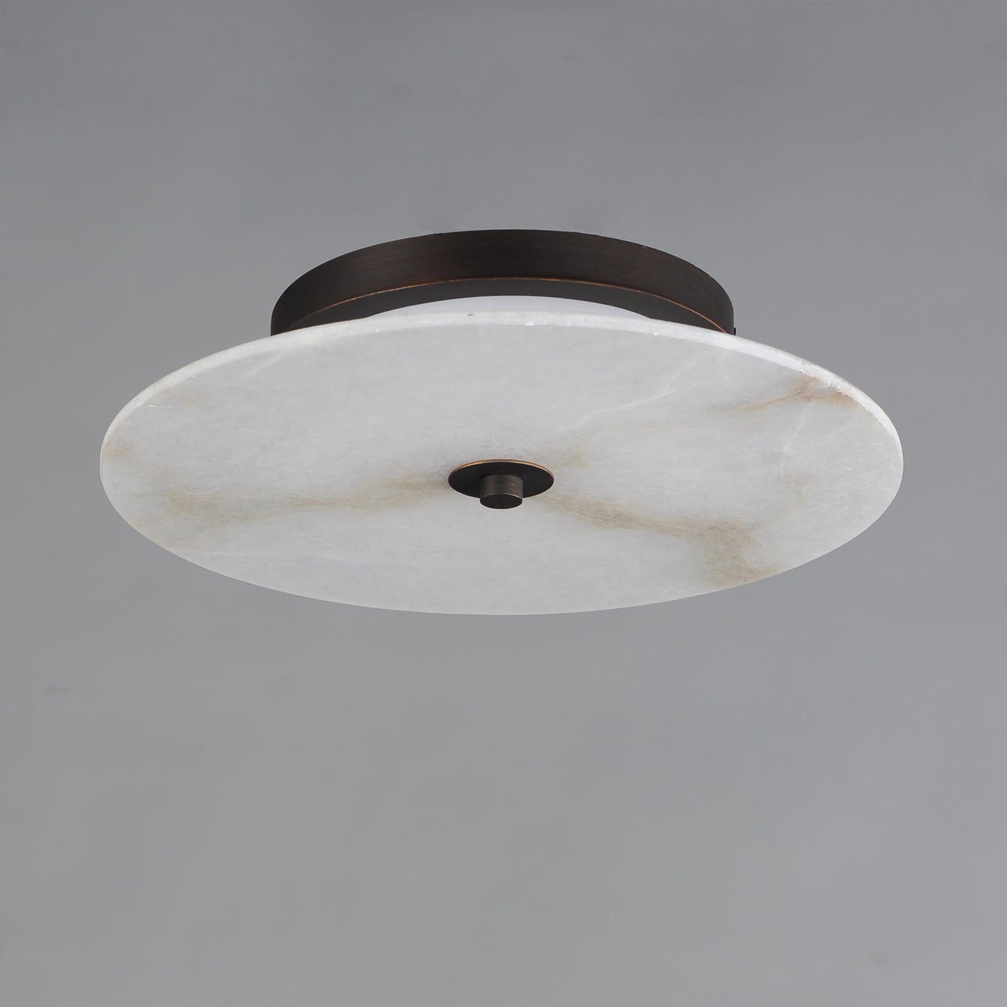 18202WADBZ - Quarry 15" Flush Mount Ceiling Light - Dark Bronze