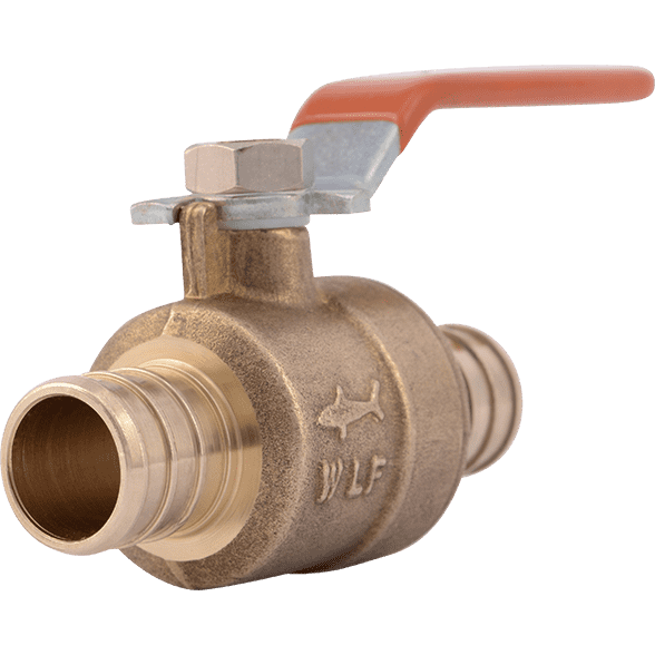 22462LF - 3/4" Brass Crimp Ball Valve Lead Free